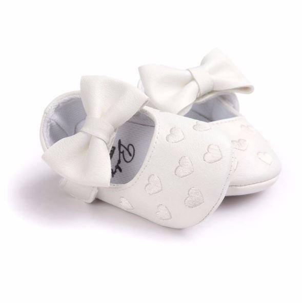 Love Heart Bow Shoes