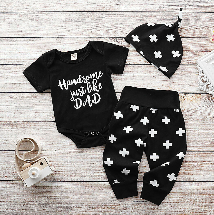 Handsome Just Like Dad Outfit