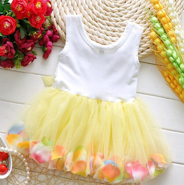 Tutu Dresses with Bow (Multiple Colors)