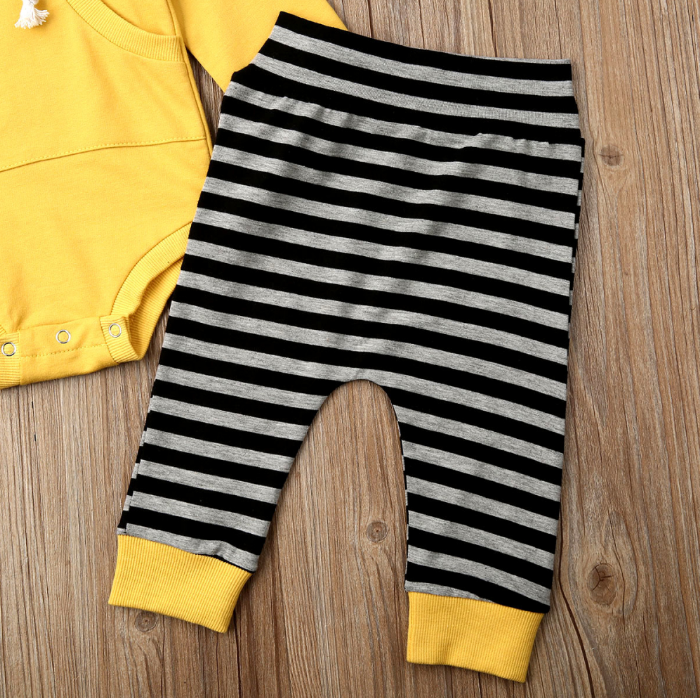 Striped Jogger Outfit (Multiple Colors)