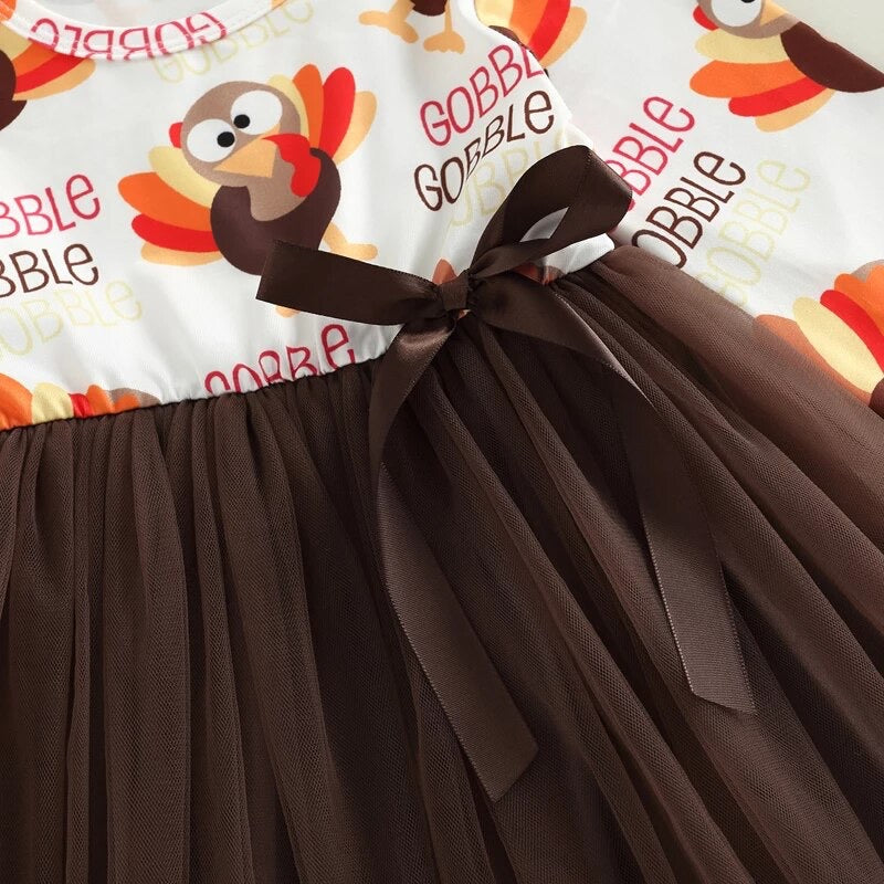 Thanksgiving Turkey Tutu Dress