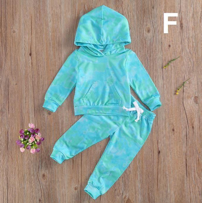 Tie Dye Hoodie and Pants Set