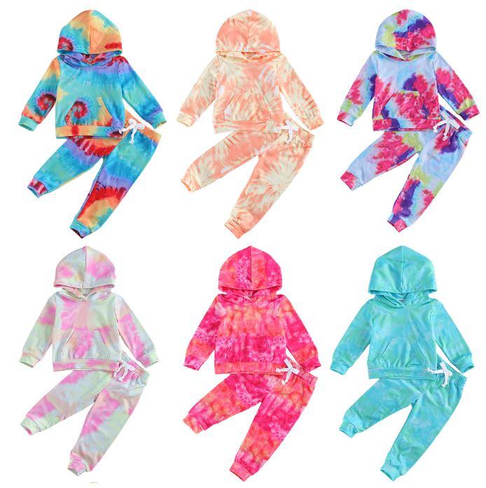 Tie Dye Hoodie and Pants Set