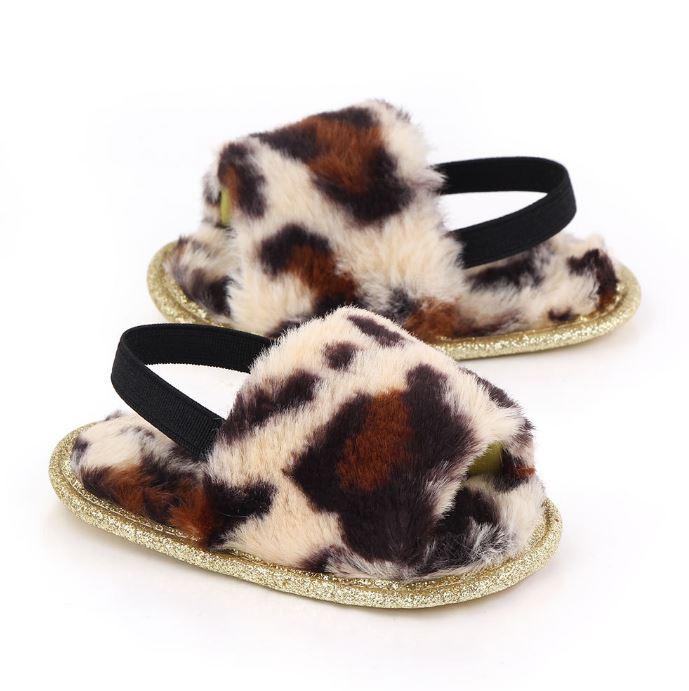 Fuzzy Fur Sandals