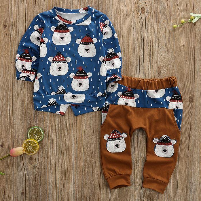 Bear Shirt Pants Outfit