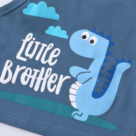 Matching Big Little Brother Dinosaur Outfits