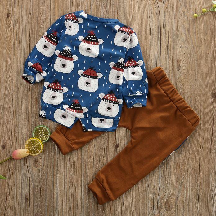 Bear Shirt Pants Outfit