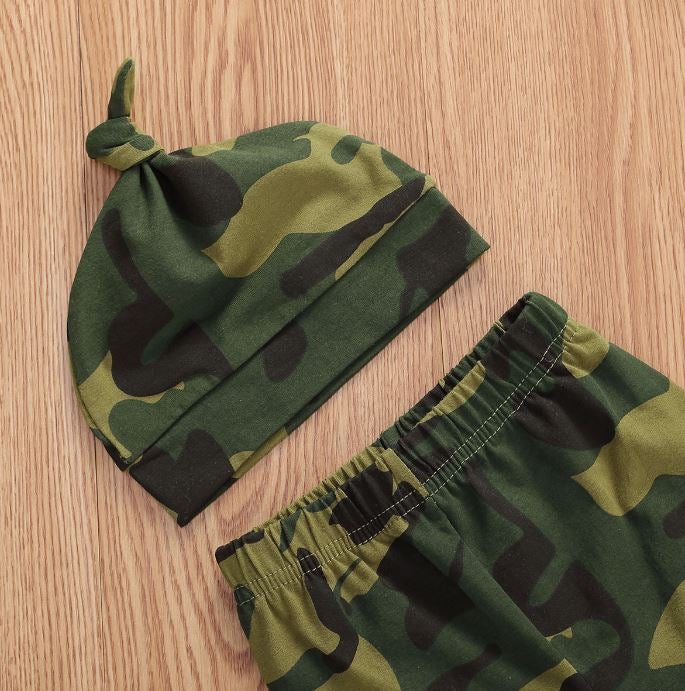 Mama's Boy or Girl Camouflage Outfit