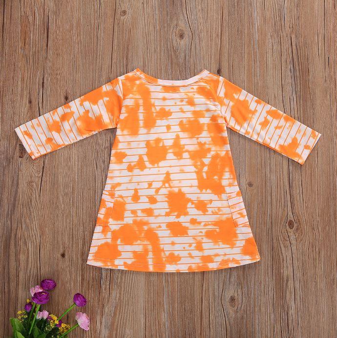 Halloween Tie Dye Dress (Multiple Colors)