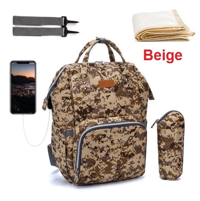 Camouflage Series Diaper Bag Backpack