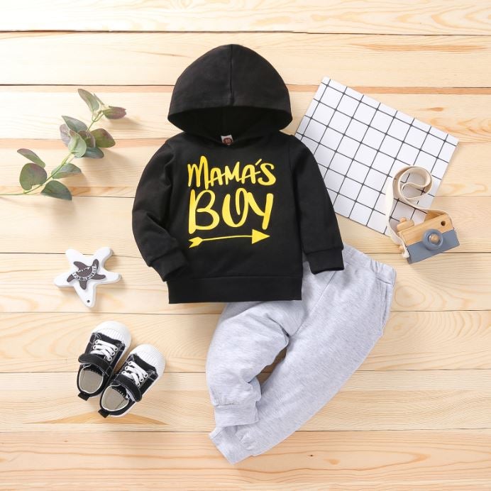 Mama's Boy Arrow Hoodie Outfit