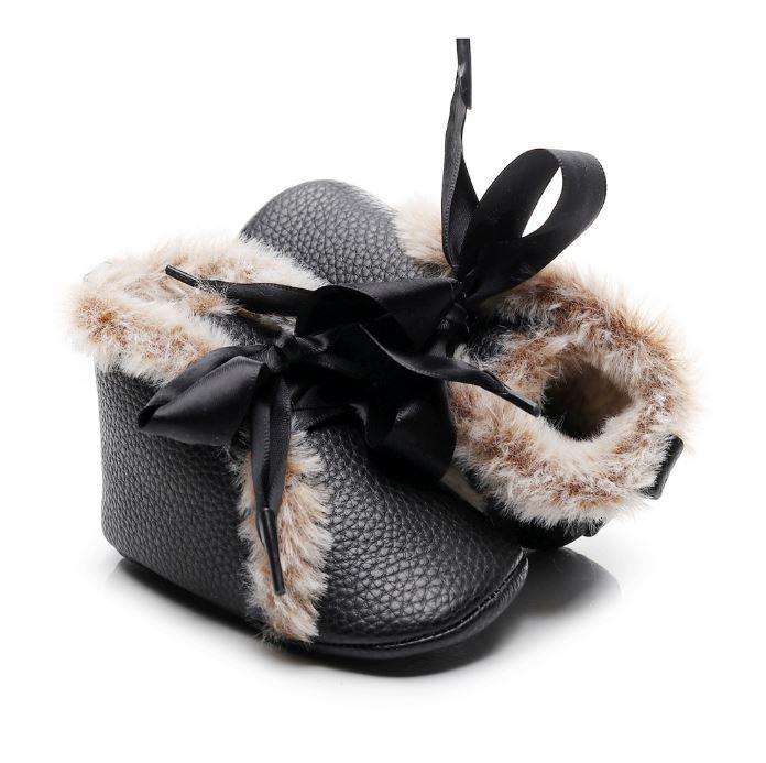 Plush Fur Booties (Multiple Colors)