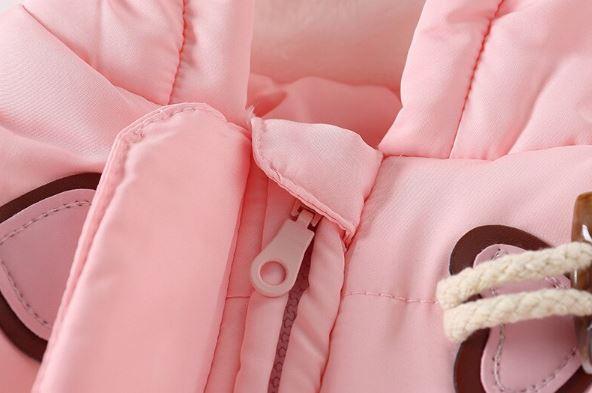 Animal Ear Winter Jumpsuit Jacket