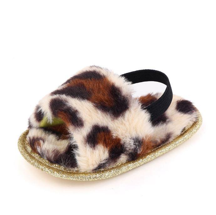 Fuzzy Fur Sandals