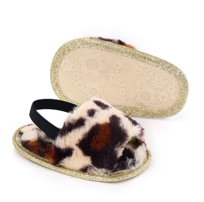 Fuzzy Fur Sandals