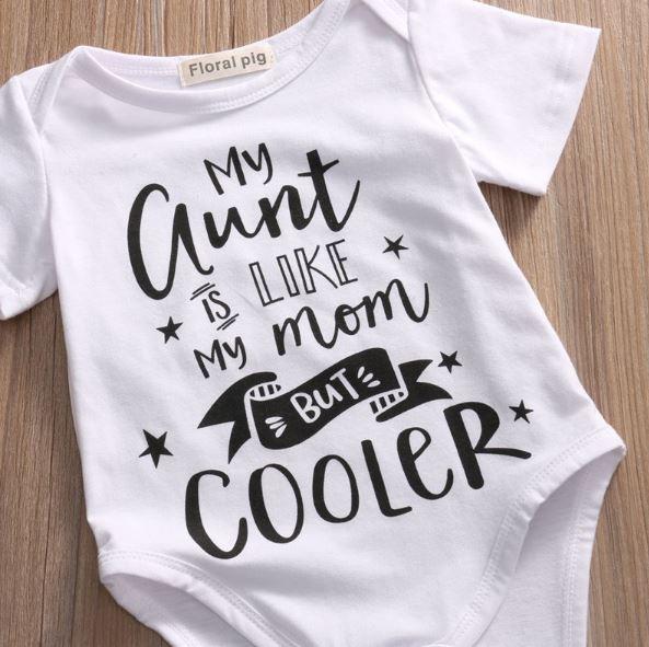 Auntie Is Cooler Onesie