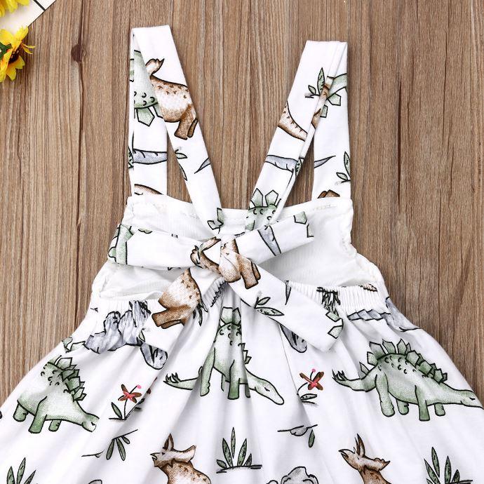 Dinosaur Floral Dress