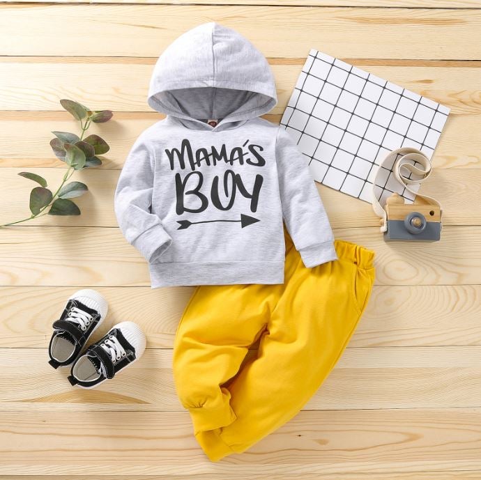 Mama's Boy Arrow Hoodie Outfit