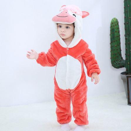 Unicorn Hooded Costume (Blue or Pink)