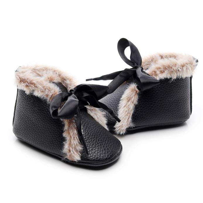 Plush Fur Booties (Multiple Colors)