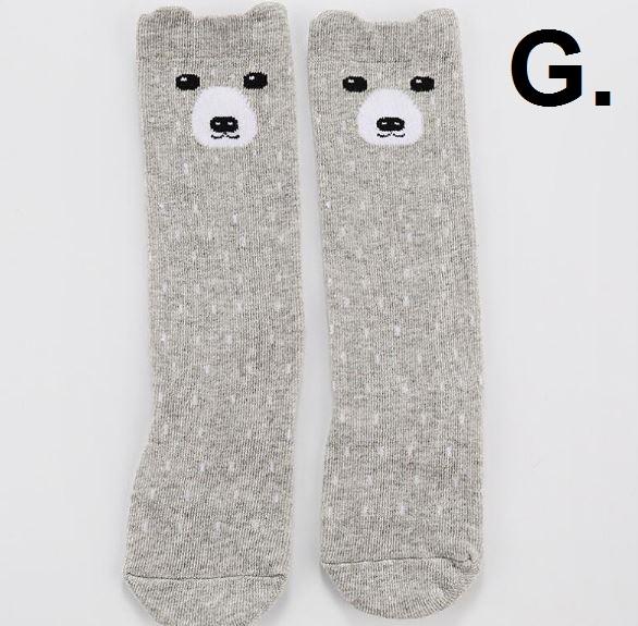 Animal Knee Socks (Multiple Patterns)