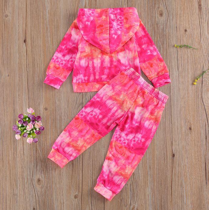 Tie Dye Hoodie and Pants Set