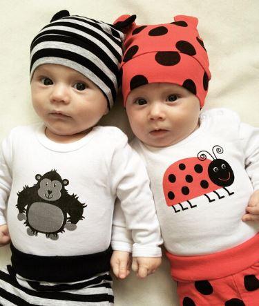 Ladybug Monkey Outfit with Hat