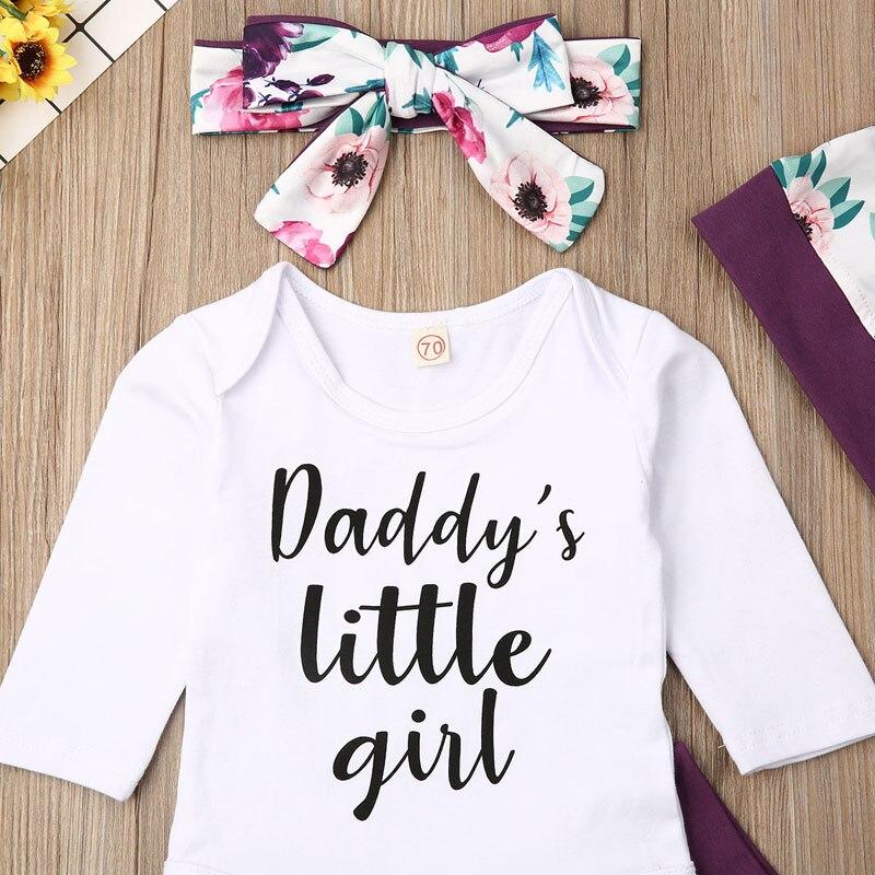 Floral Daddy's Little Girl Outfit