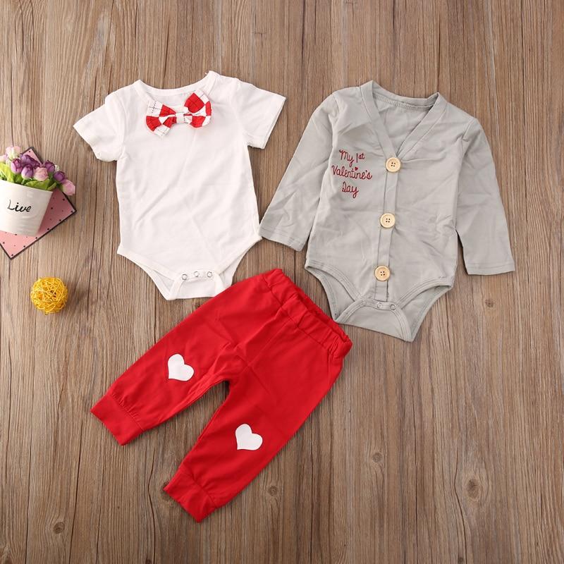 Baby Boys My First Valentine's Day Outfit Set