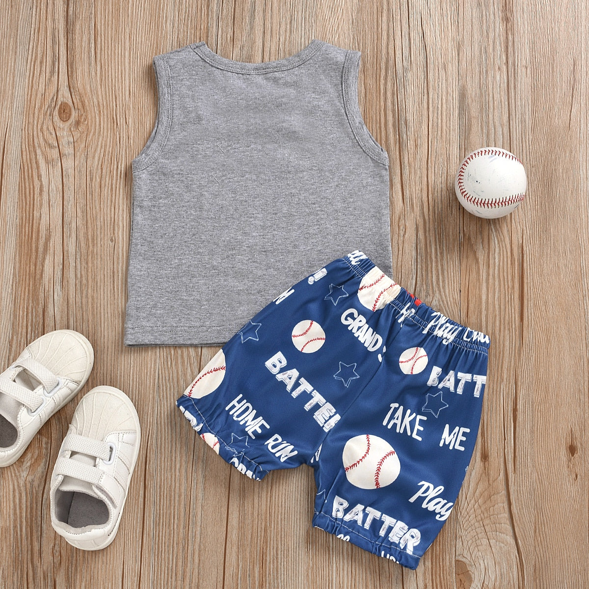 Let's Do This Baseball Tank & Shorts