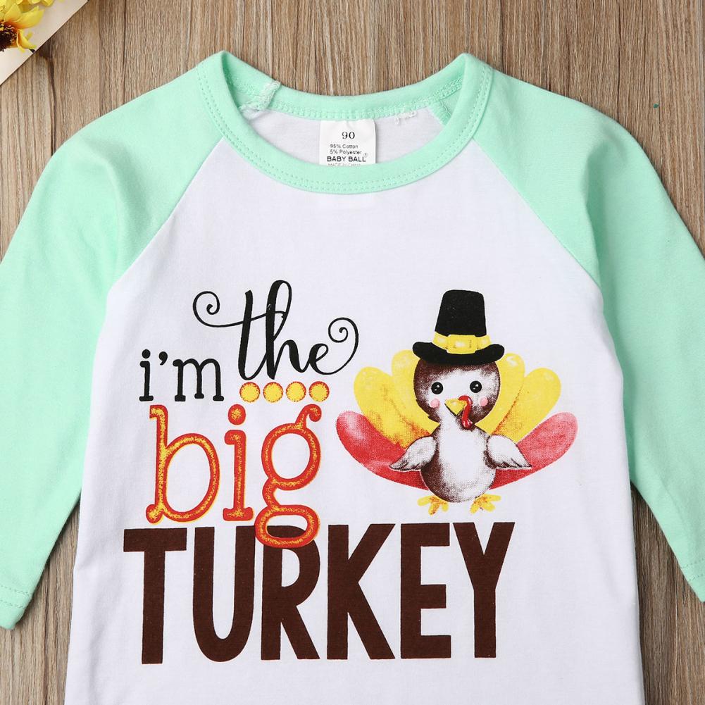 Big & Little Turkey Matching Shirt & Onesie