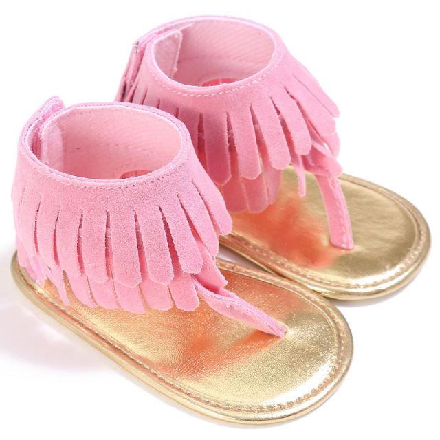 Tassel Summer Sandals (Multiple Colors)