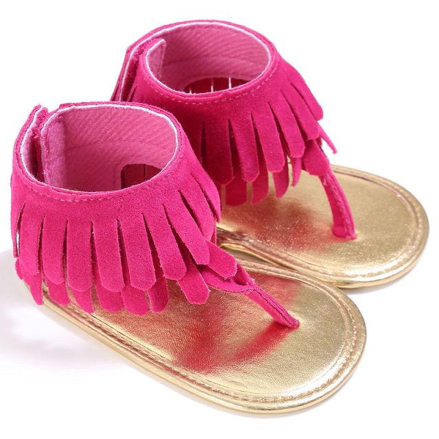 Tassel Summer Sandals (Multiple Colors)