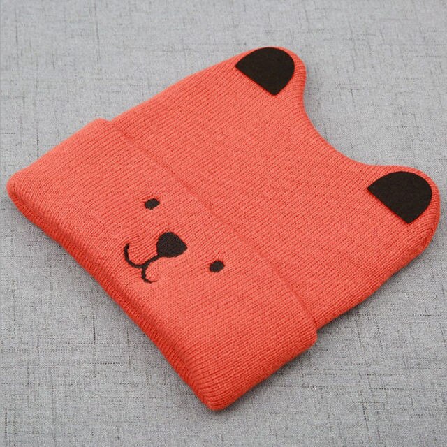 Animal Bear Beanie Hat