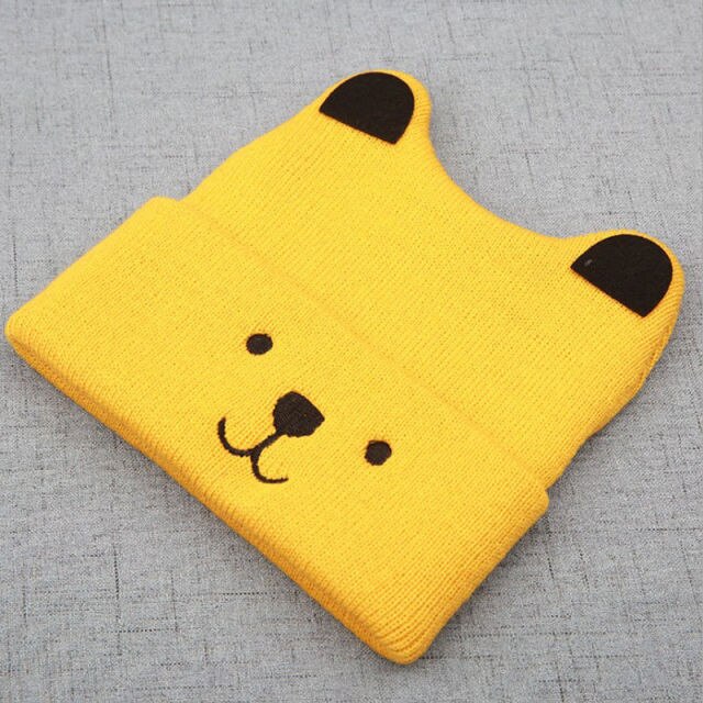 Animal Bear Beanie Hat