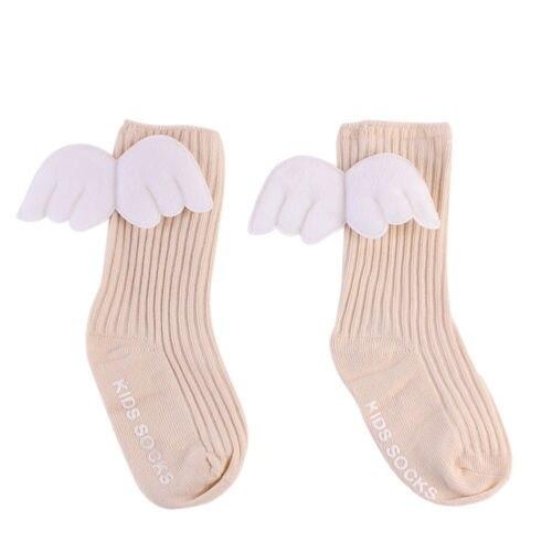 Angel Wing Knee Length Socks