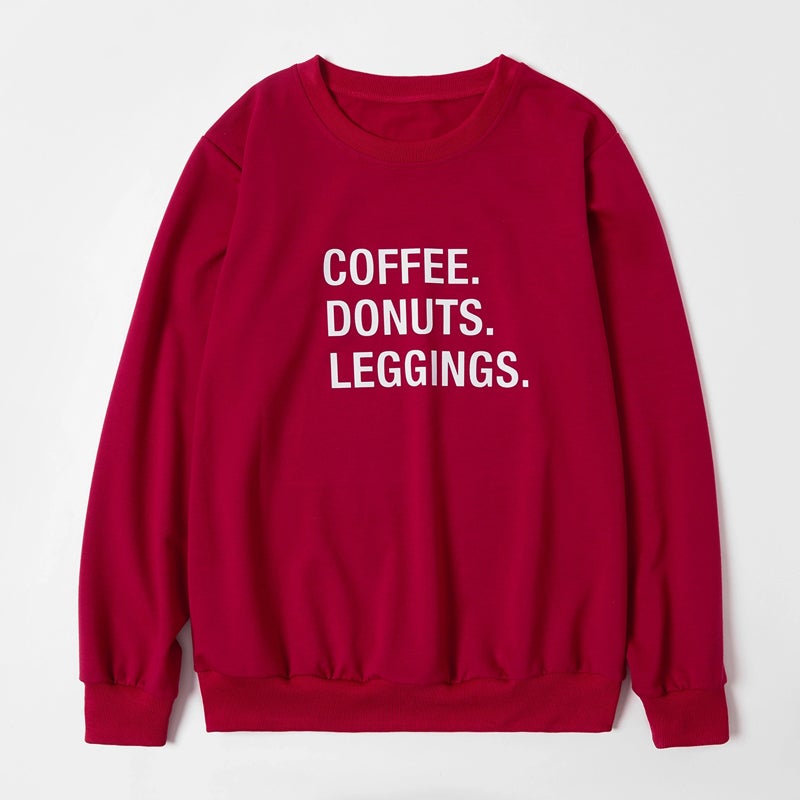 Mother & Daughter Coffee Donut Matchings Sweaters