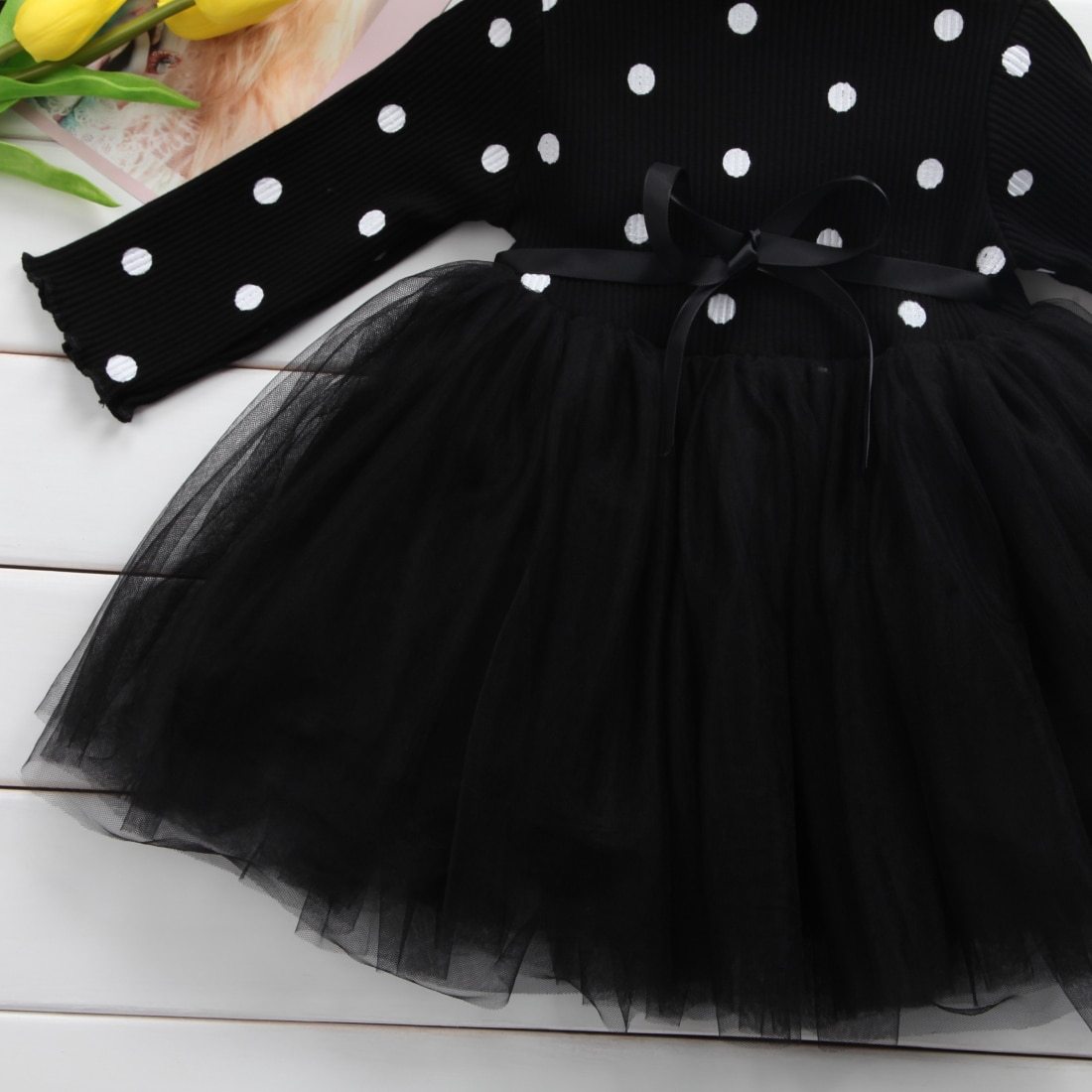 Polka Dot Tutu Dress (3 Colors)