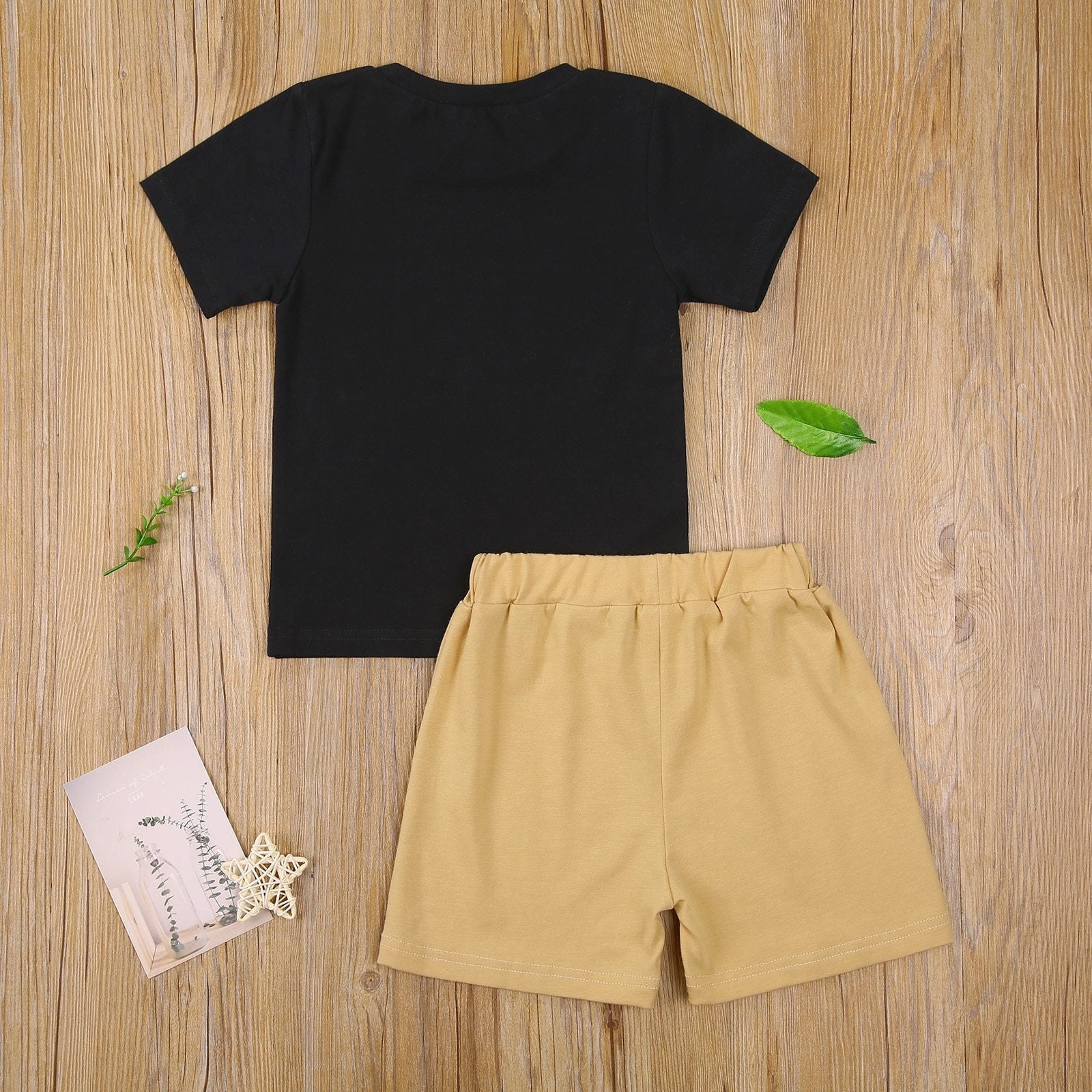 Geometric Dinosaur T-shirt and Shorts