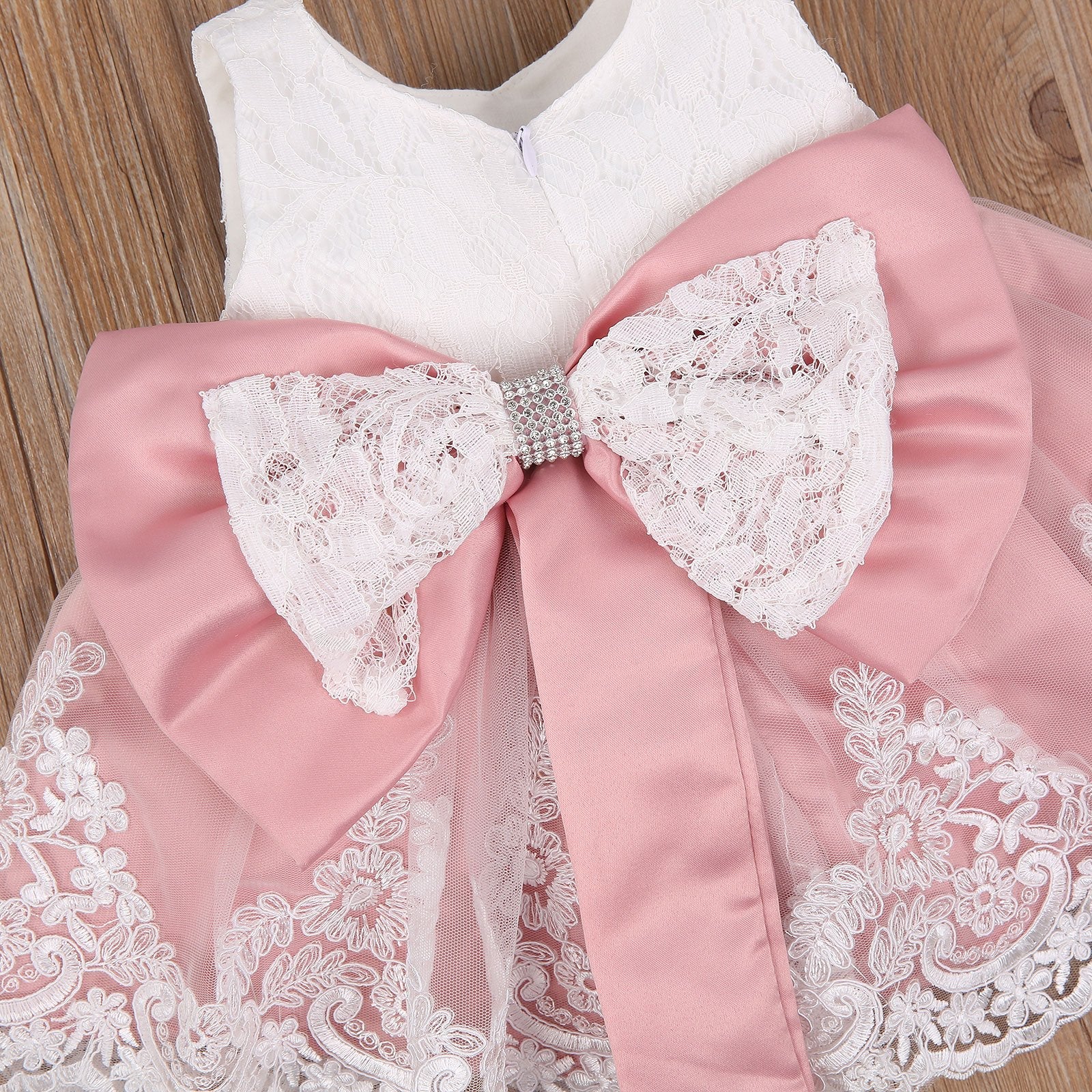 Lace Princess Baby Dress with Headband