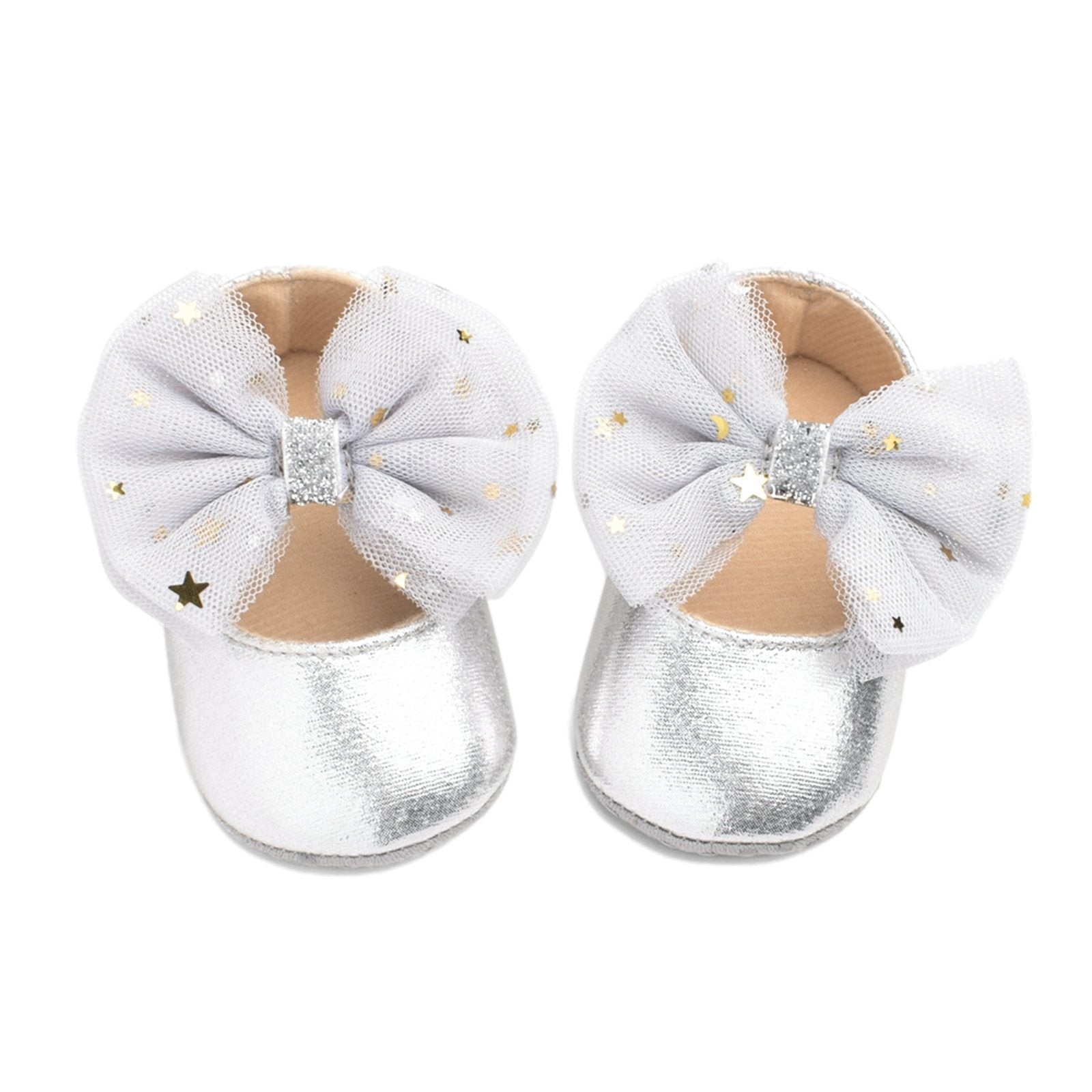 Glitter Star Shoes (Multiple Colors)