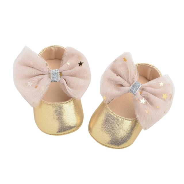Glitter Star Shoes (Multiple Colors)