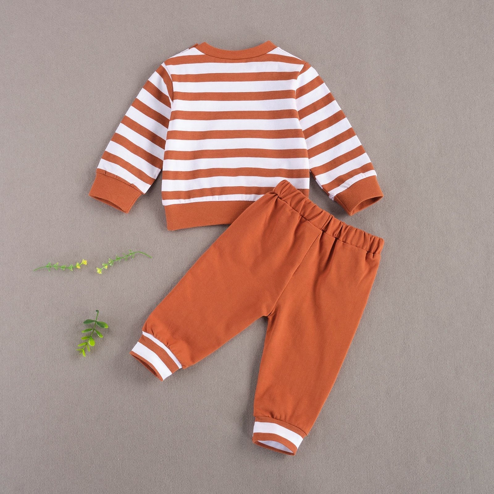 Striped Little Dude Outfit Set