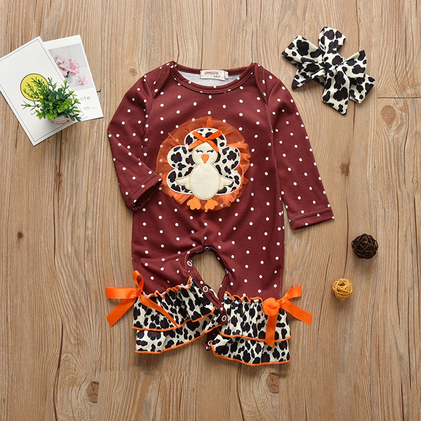 Thanksgiving Turkey Romper