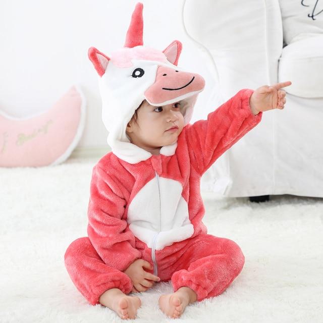 Unicorn Hooded Costume (Blue or Pink)