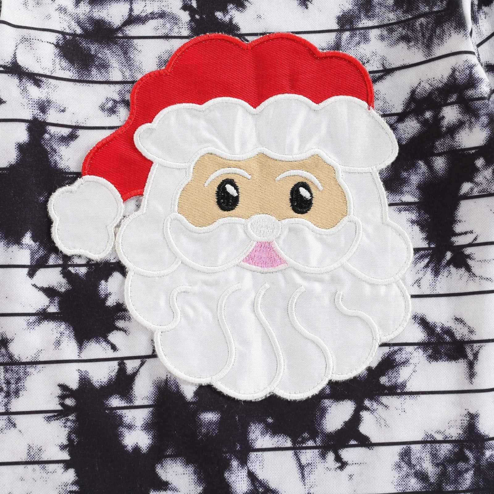 Tie Dye Santa Romper