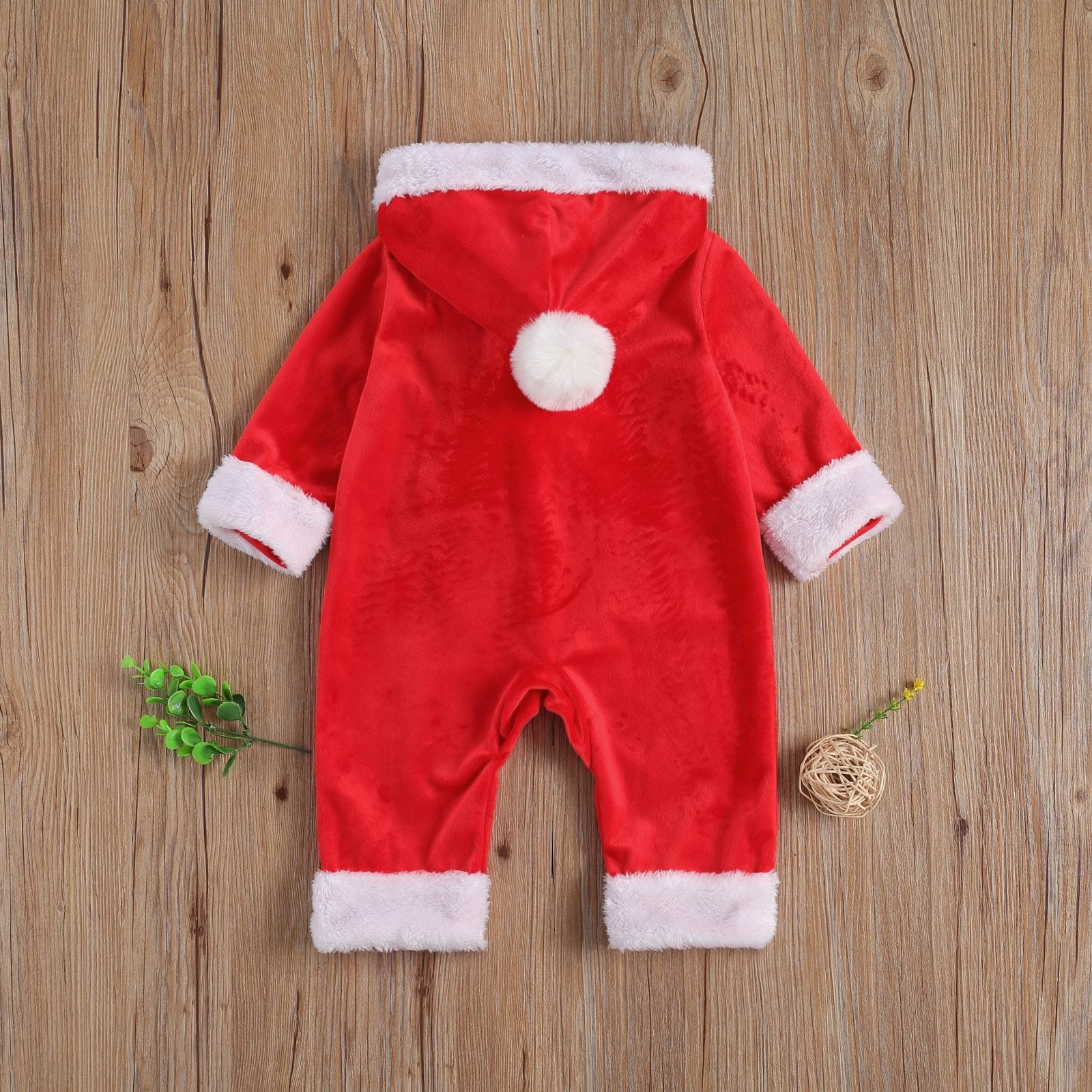 Santa Hooded Romper