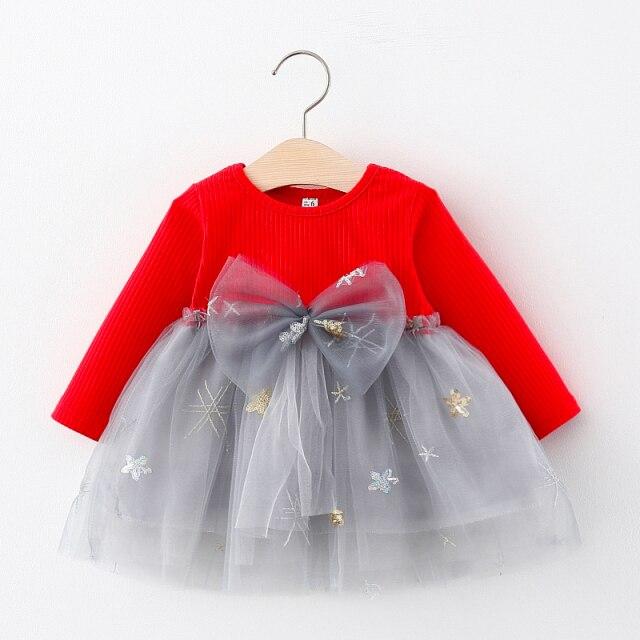 Star Bow Tutu Dress (3 Colors)