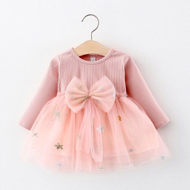 Star Bow Tutu Dress (3 Colors)