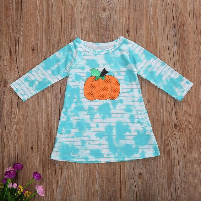 Halloween Tie Dye Dress (Multiple Colors)